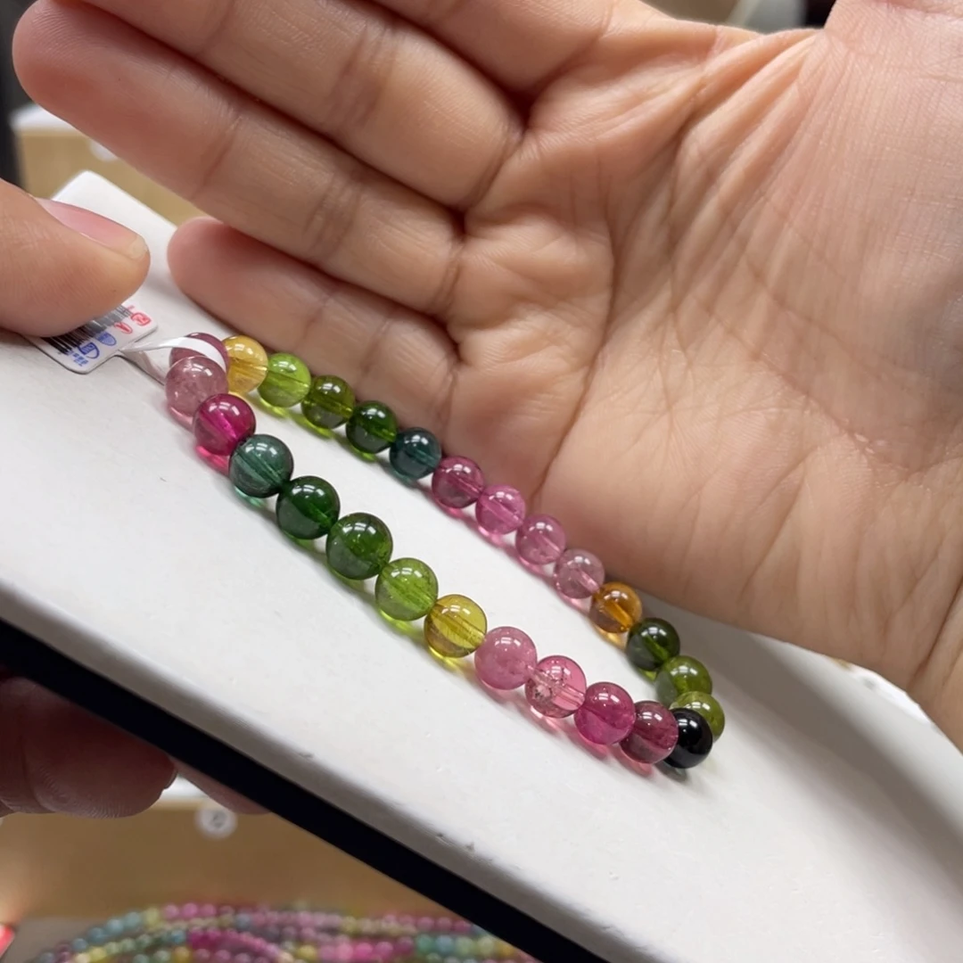 碧玺手串未镶嵌7mmmmmmmmmmmmmmmmmm