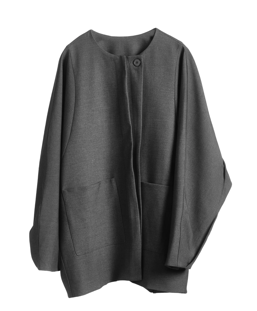 生活主张 Advocatelife新品清冷系禅意简约高级薄外套JQ371100