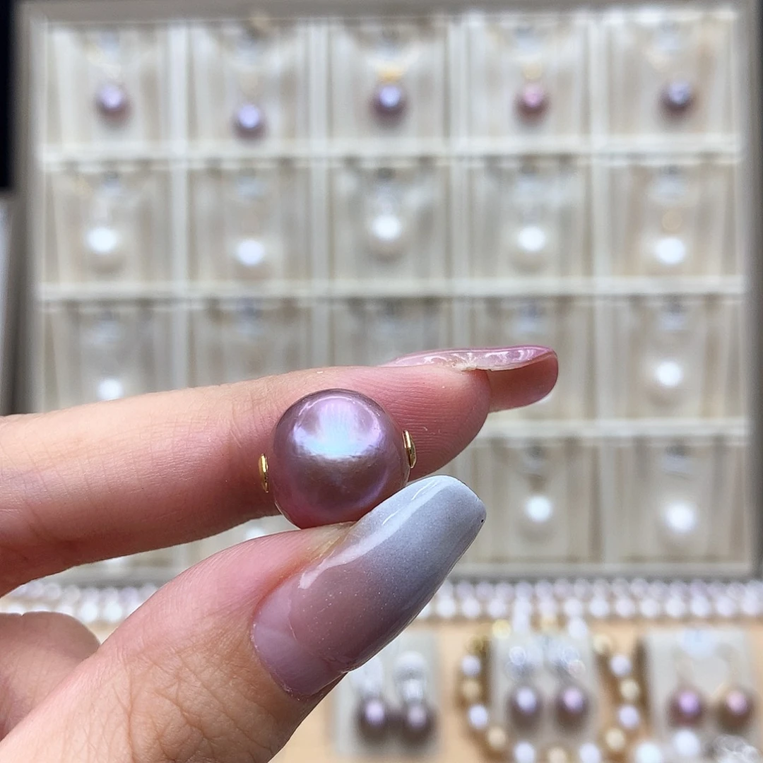 吊坠(赠链)银S925镶嵌淡水珍珠