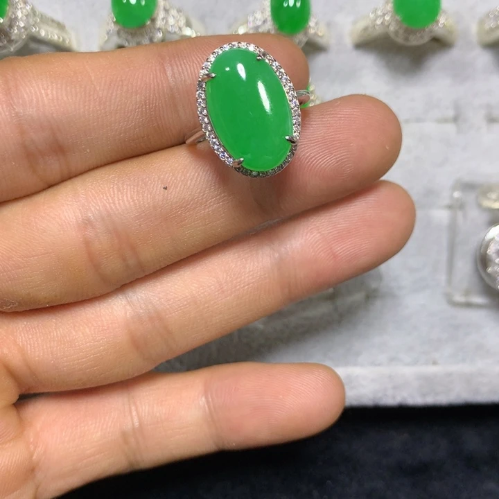 翡翠未镶嵌戒指翡翠戒指