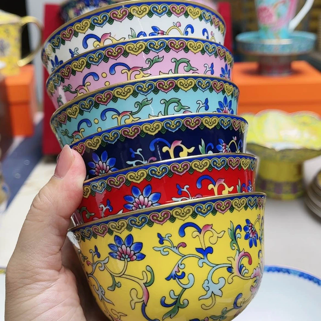 【闪购商品】珐琅3.8寸6个…………