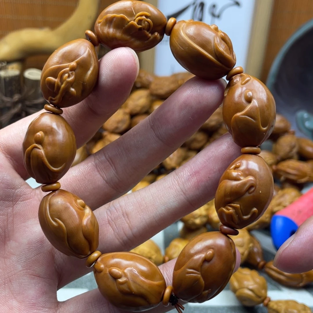 橄榄核手串/手链橄榄雕雕工艺手串5119
