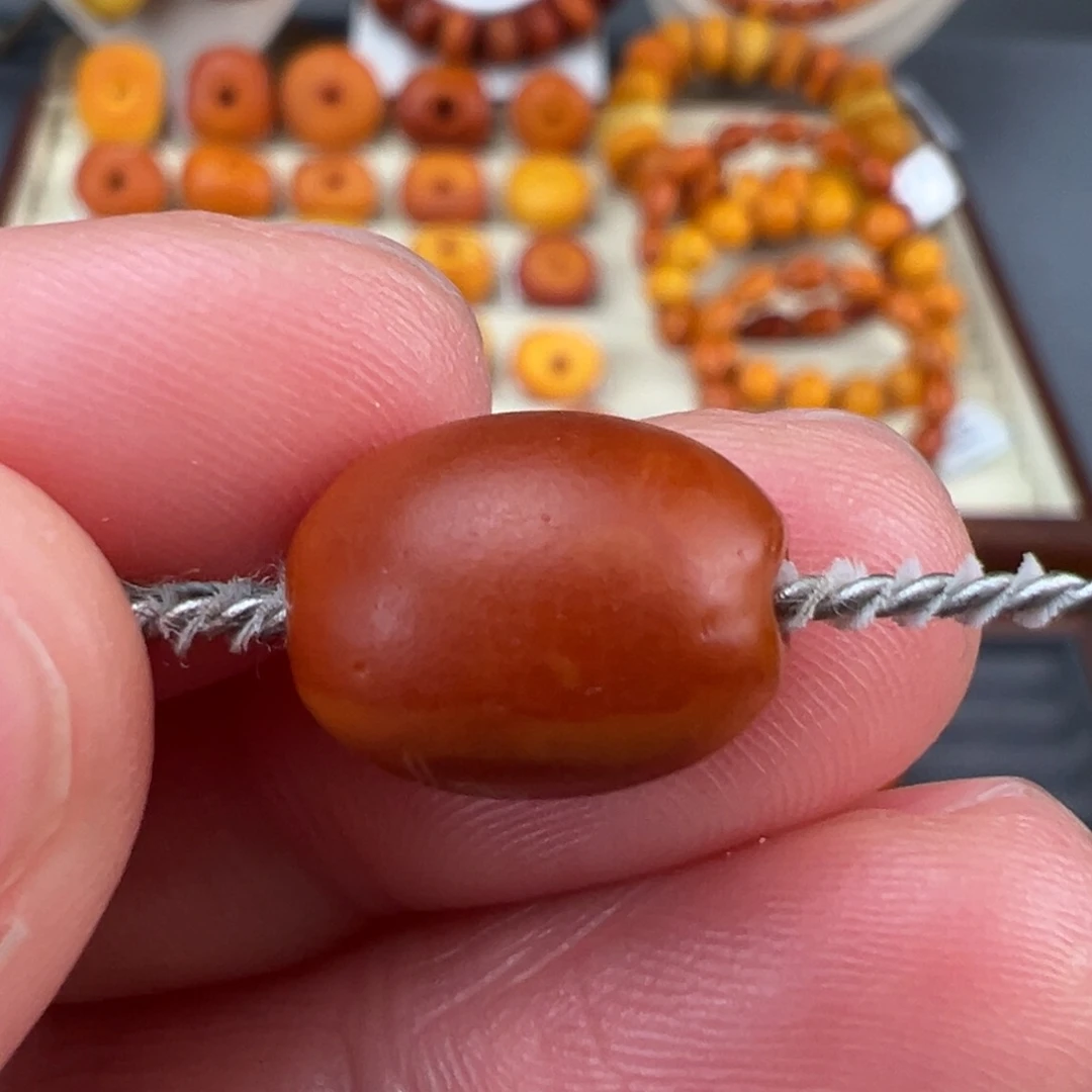 琥珀裸石未镶嵌天**将定制老蜜蜡