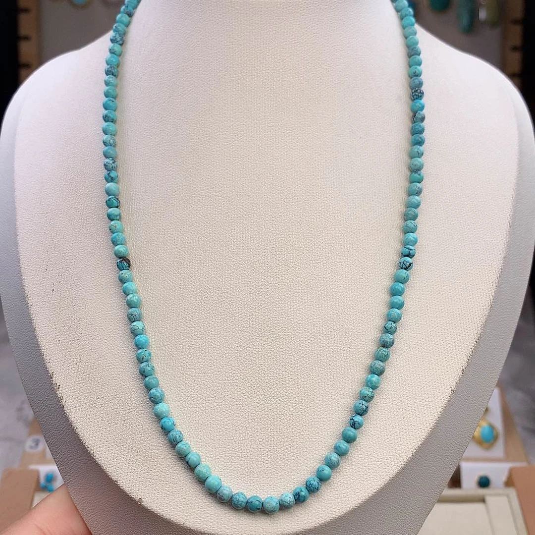 绿松石未镶嵌颈饰