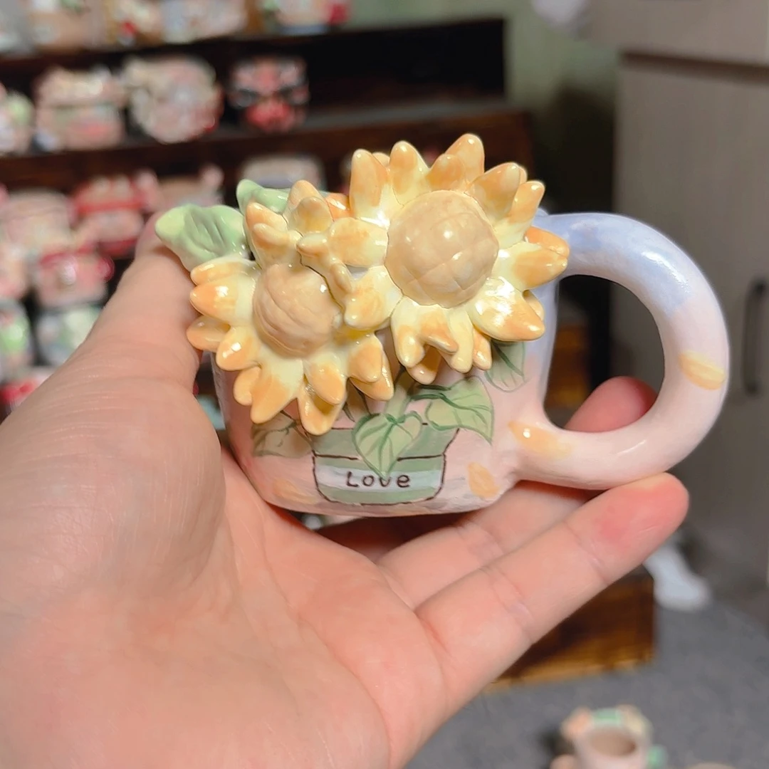 老梧家的手工陶瓷多肉花盆