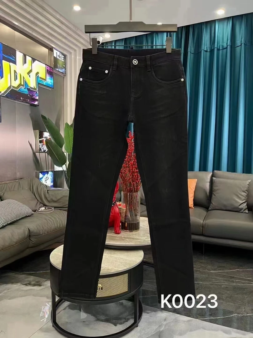 ICE秋冬新款潮品轻奢高端气质重工男士牛仔裤K652