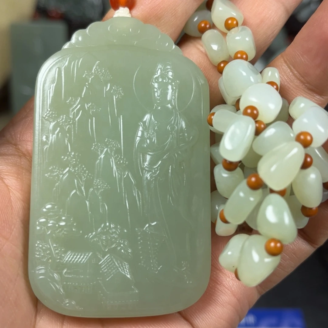 【闪购商品】颈饰未镶嵌和田玉