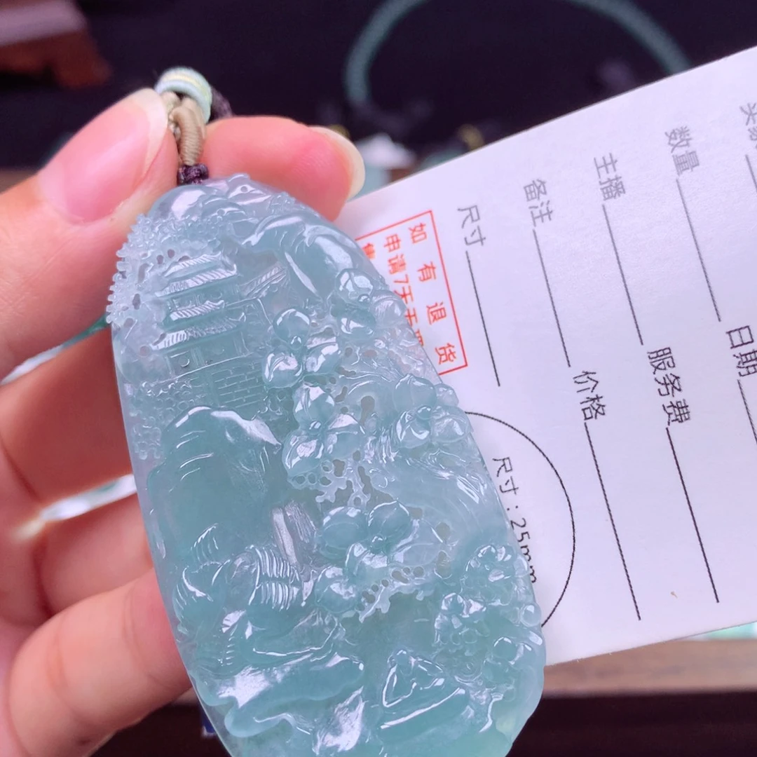 颈饰未镶嵌翡翠翡翠