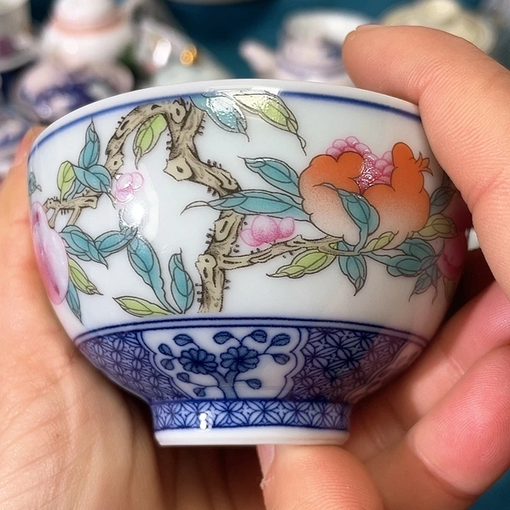 景德镇陶瓷艺术主人杯13344