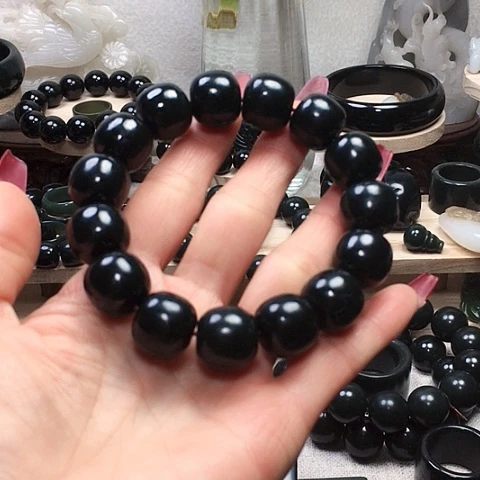 未镶嵌手串和田玉