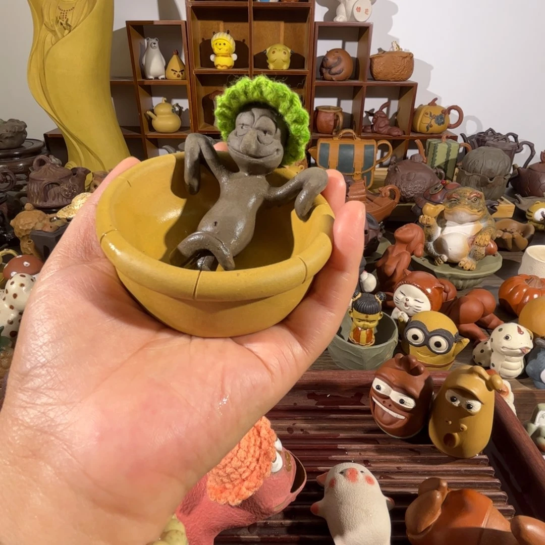 紫砂茶壶那****斤纯手工制作过程非常重要