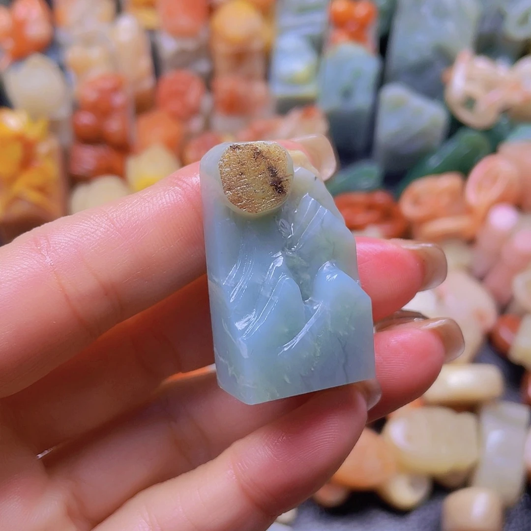 青田石印石纯手工