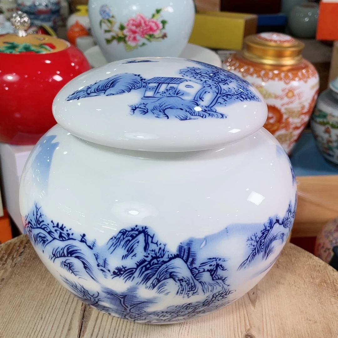 【闪购商品】罐陶瓷茶叶罐密封罐