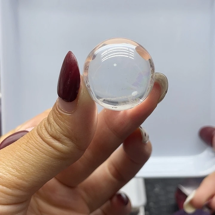 珠宝半成品水晶未镶嵌5白水晶球2.4m