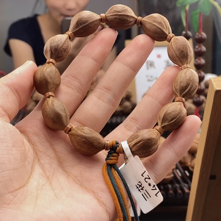 手串橄榄核九*梅林铁