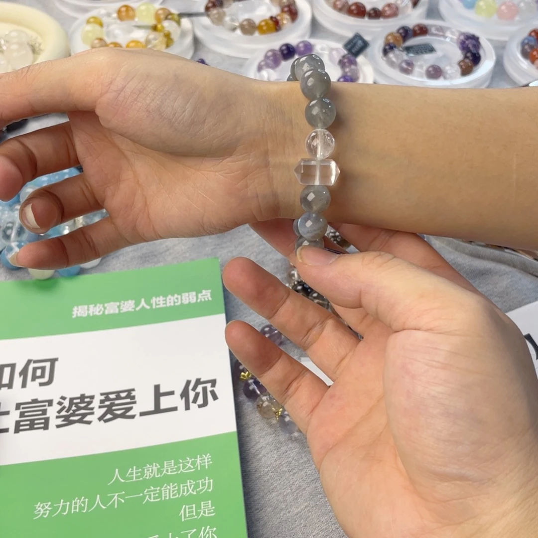 手链银S925镶嵌水晶