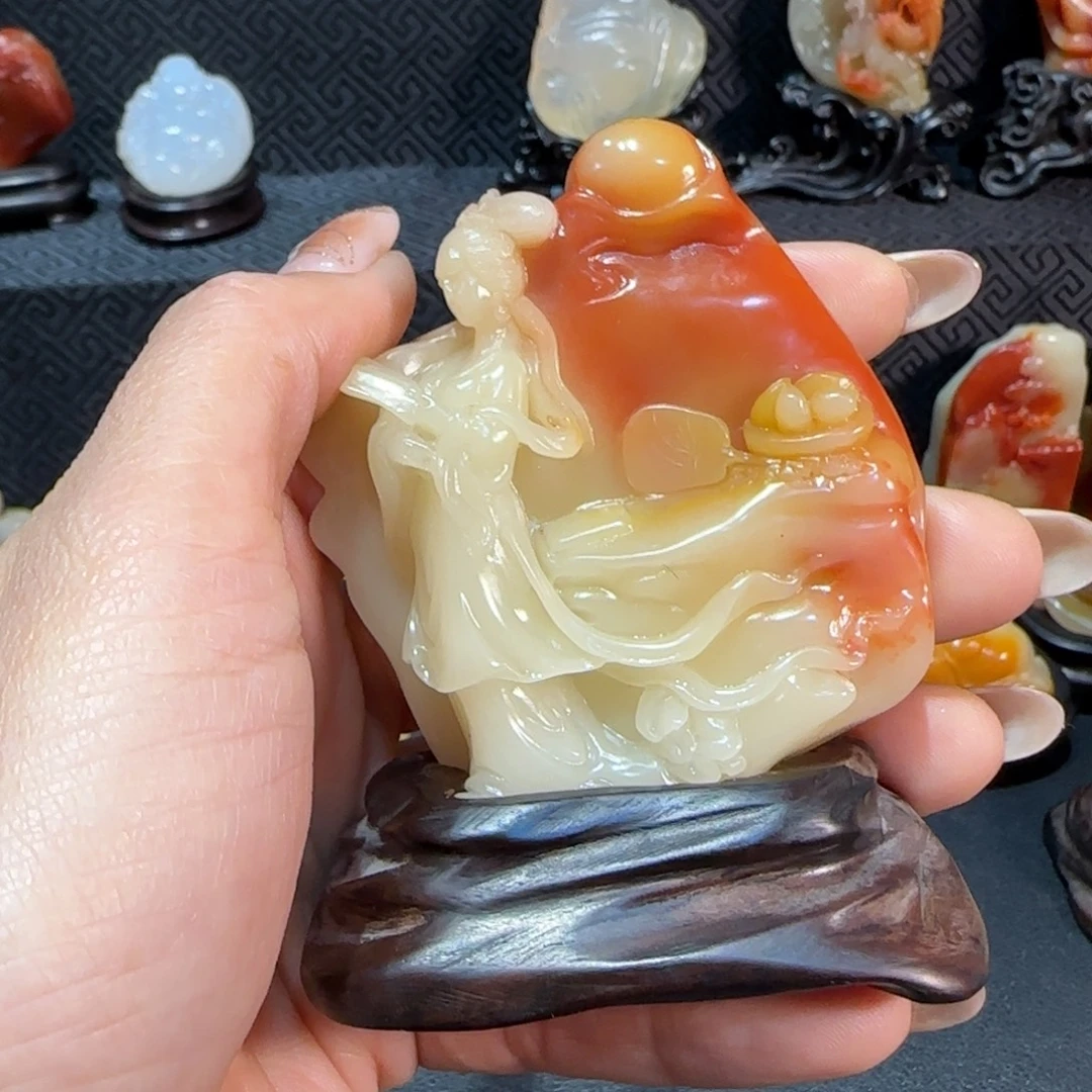 晨***风寿山石印石福蓉阁精选寿山石