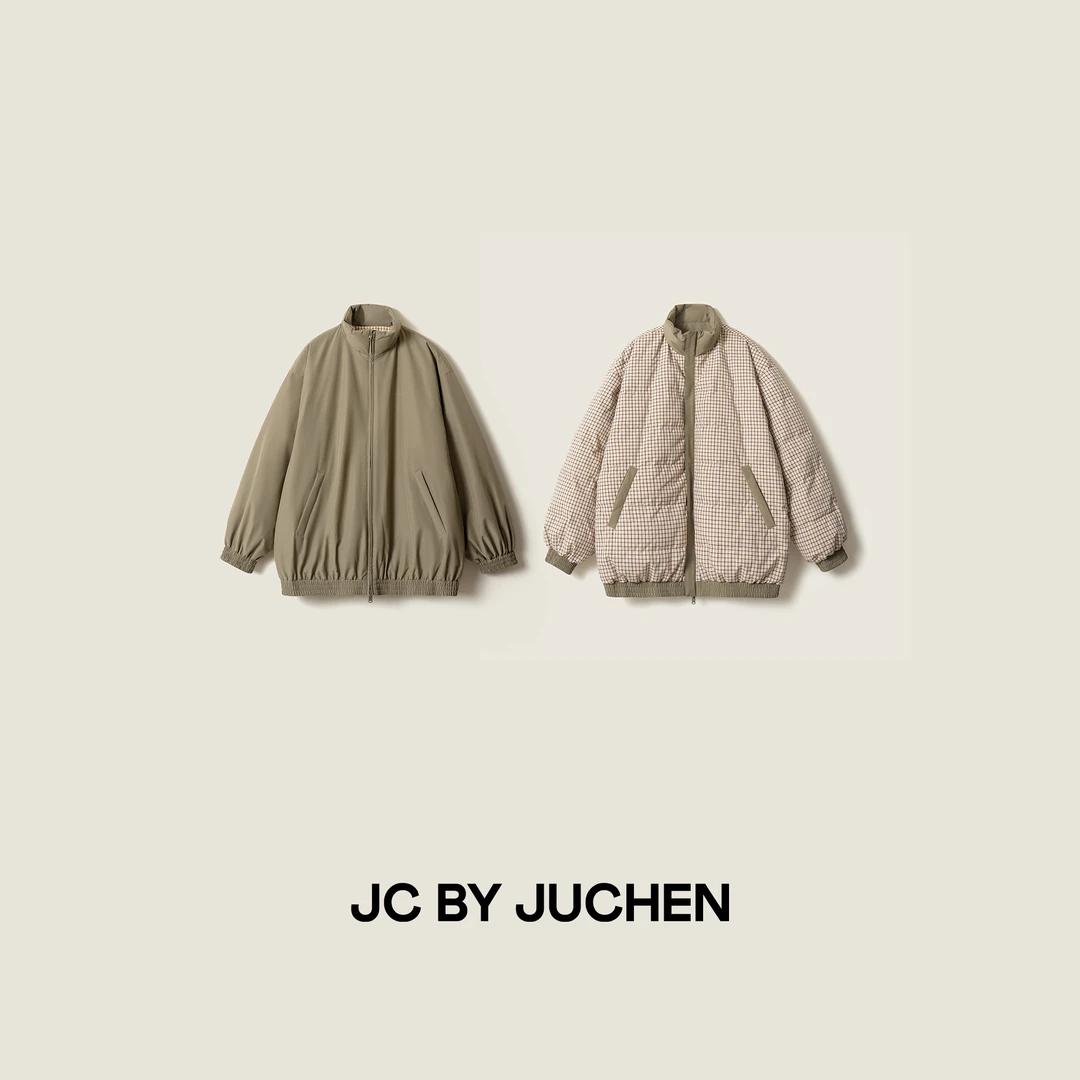 “海德公园冬日”男女同款双面穿蓄热保暖鹅绒服外套 FW114002-22