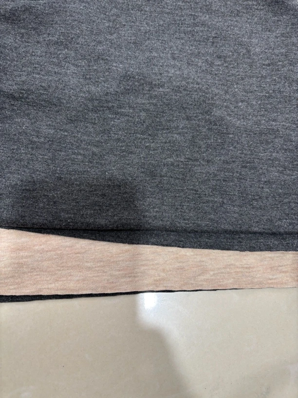 深灰蚕丝AB澳绒面料蚕丝羊毛绒布发热保暖家居服打底衫面料