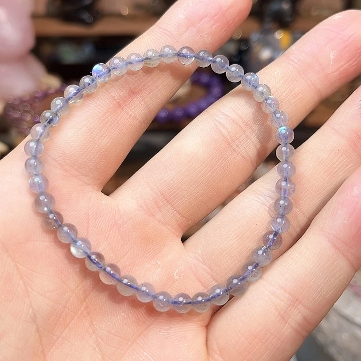 水晶手链未镶嵌月光石