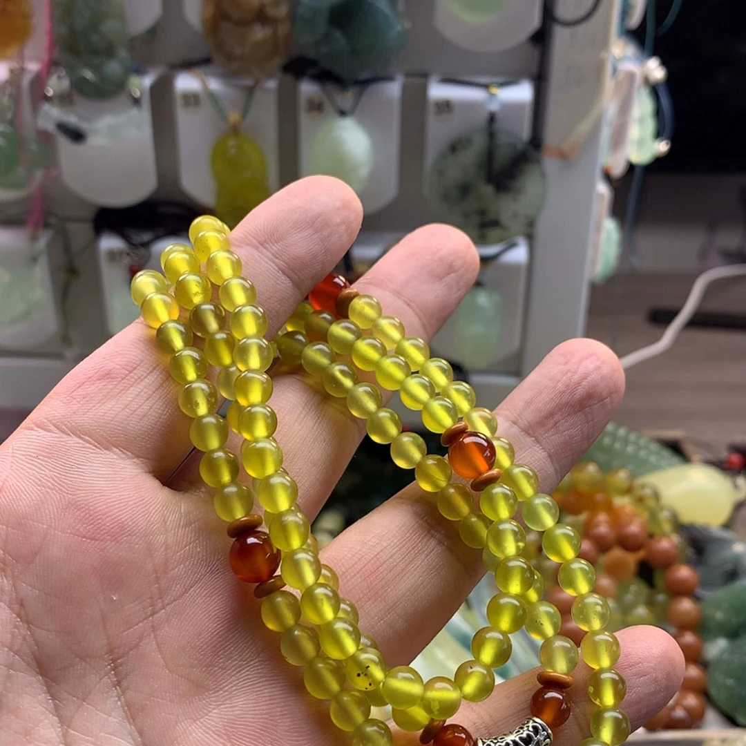 【闪购商品】蛇纹石玉未镶嵌颈饰