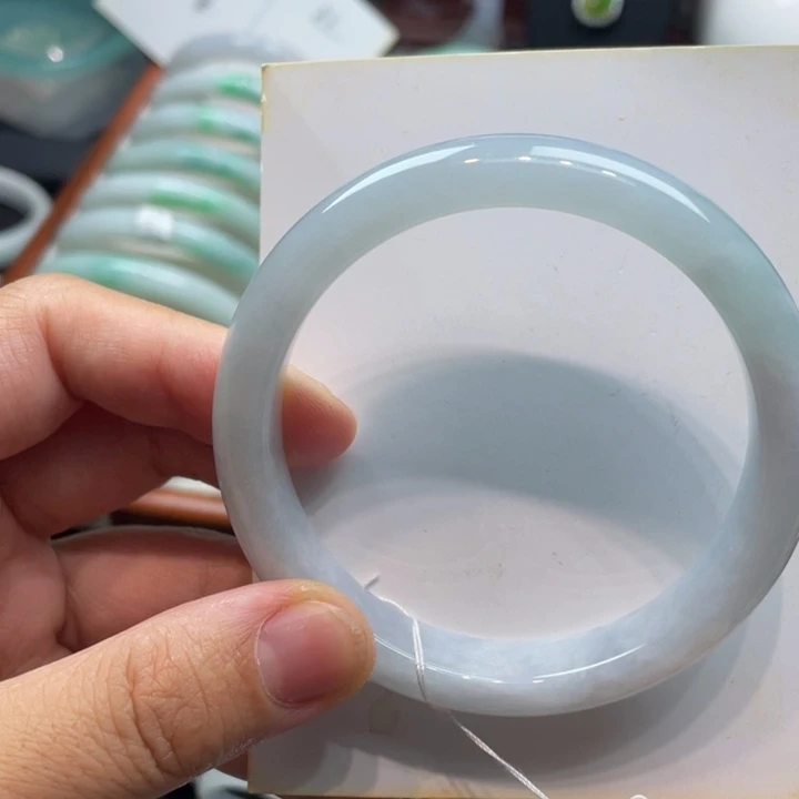 翡翠未镶嵌手镯翡翠手镯58圈口