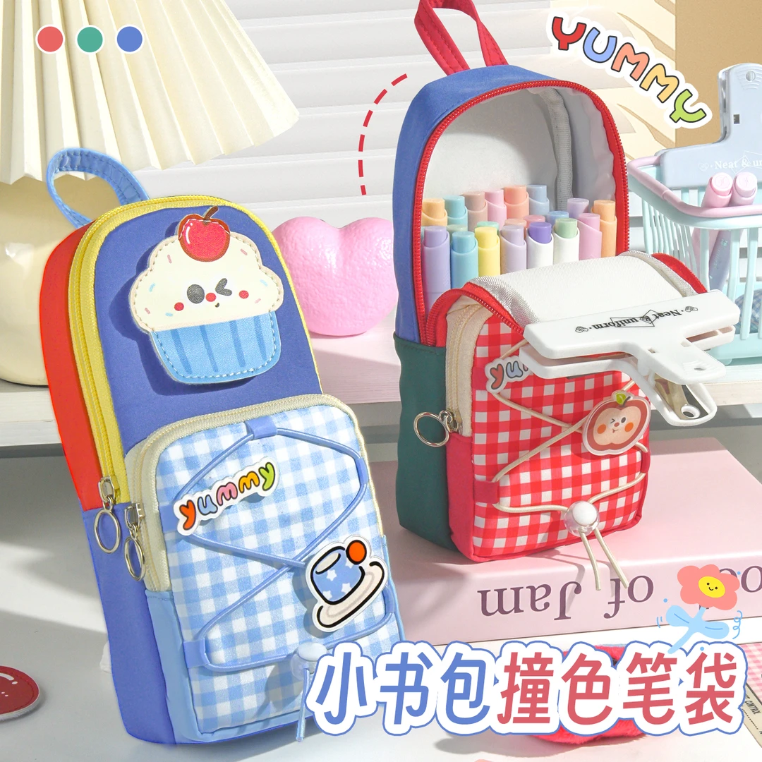 笔袋高颜值ins风女生2025新款小学生文具盒小众文具袋超火大容量