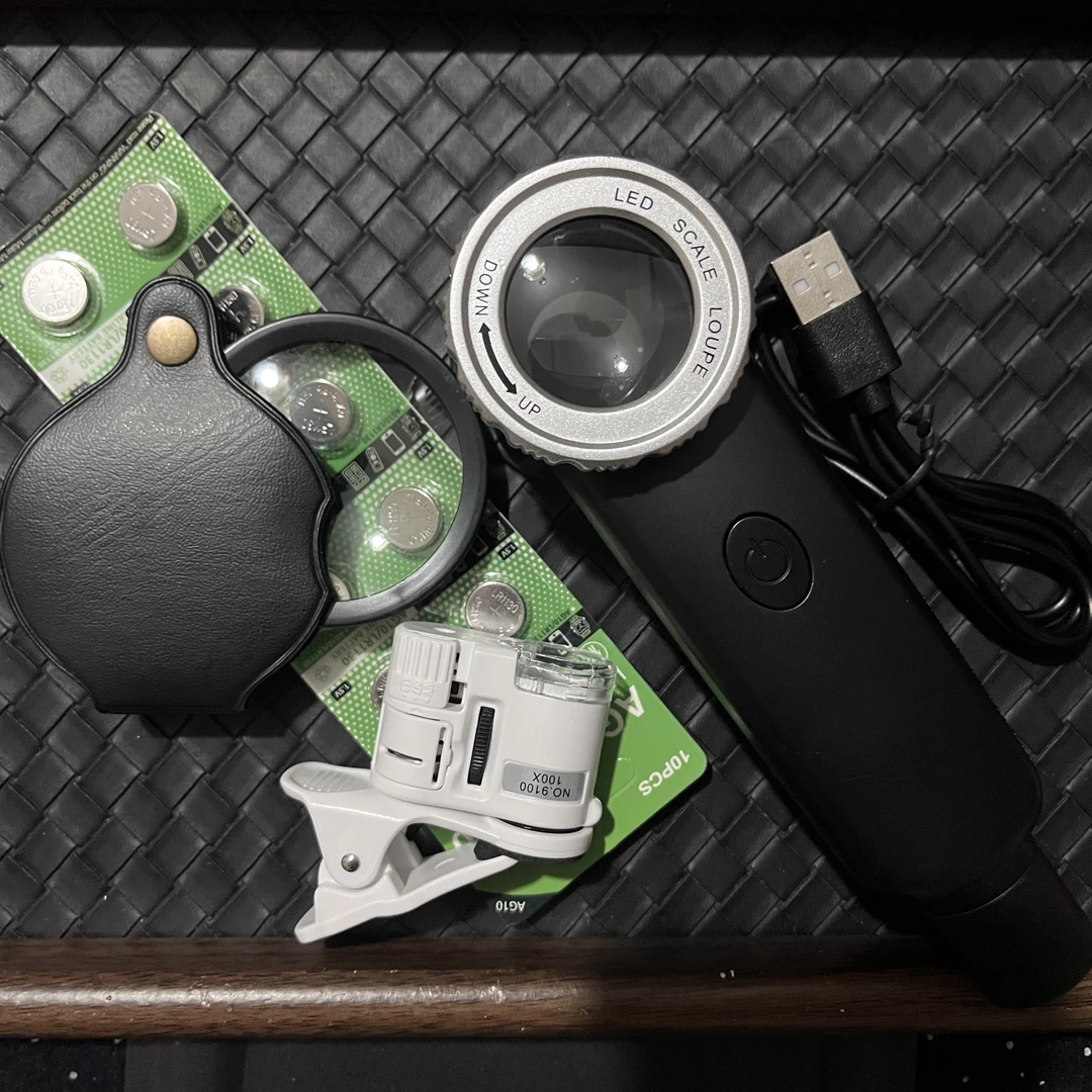 陨石真假辨别,学习用定制放大观察工具套组及标本,