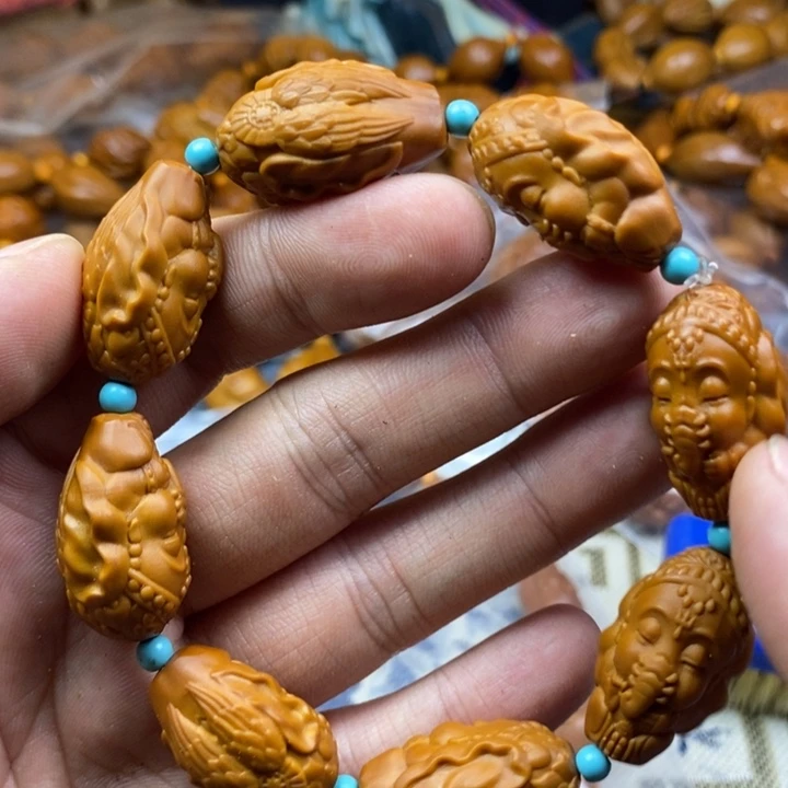 手串/手链橄榄核橄榄核雕工艺手串