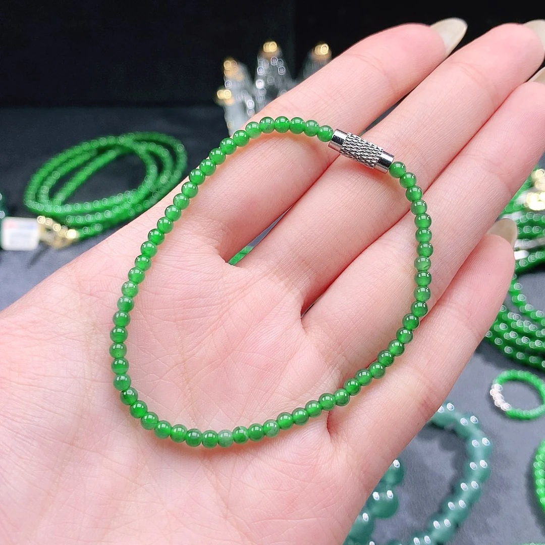 翡翠未镶嵌手链手链