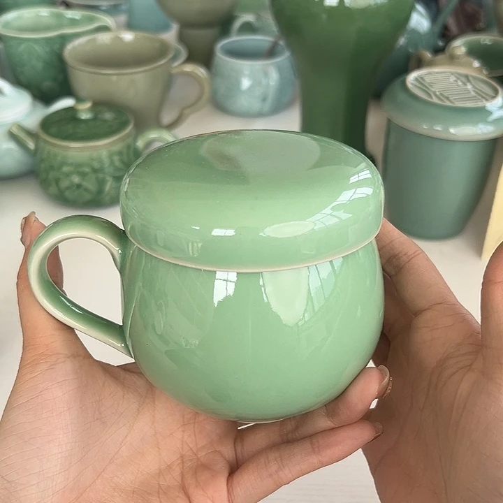 小米茶器龙泉青瓷
