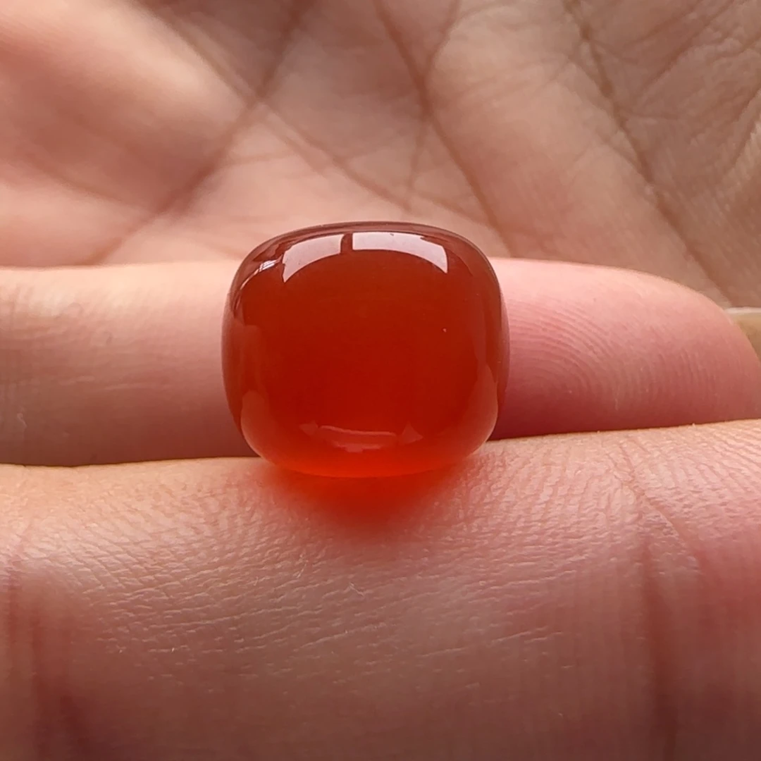 未镶嵌老型11.3x9.6南红玛瑙孔边沙点