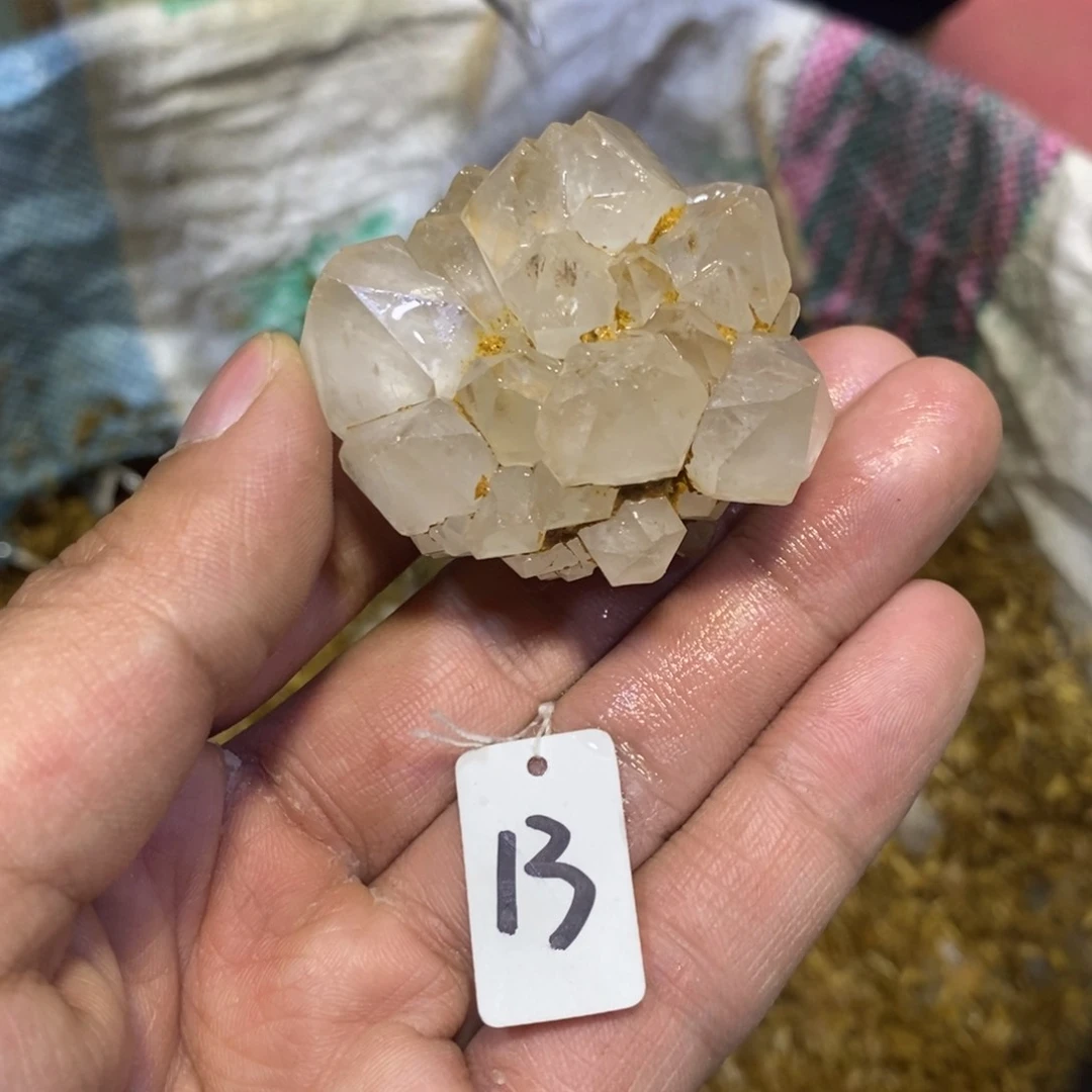 水晶水晶原石摆件未镶嵌