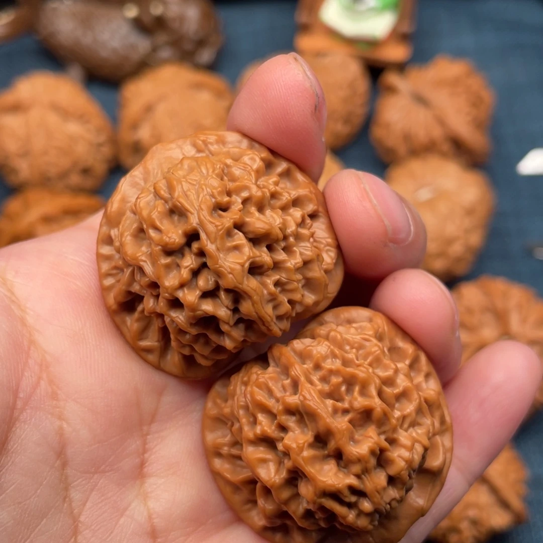 文玩核桃把件35毕业秦闷全品