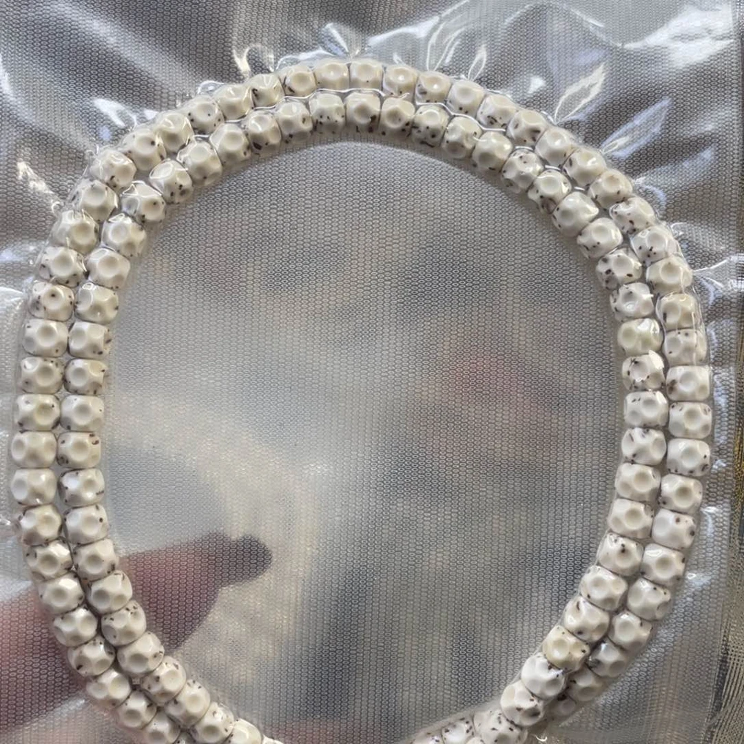 星月菩提吊坠原生态大留白雕刻无相尺寸5.8