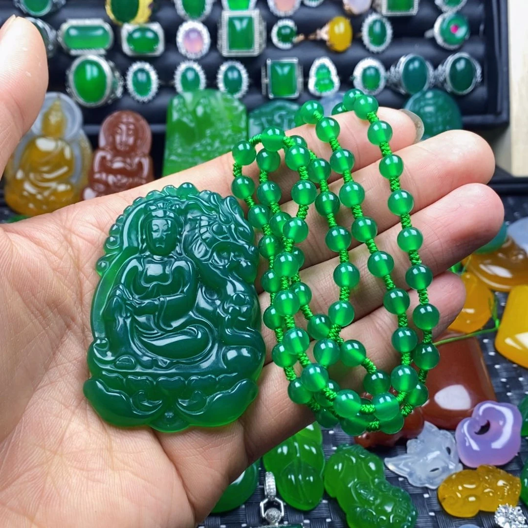 玛瑙/玉髓颈饰未镶嵌力*