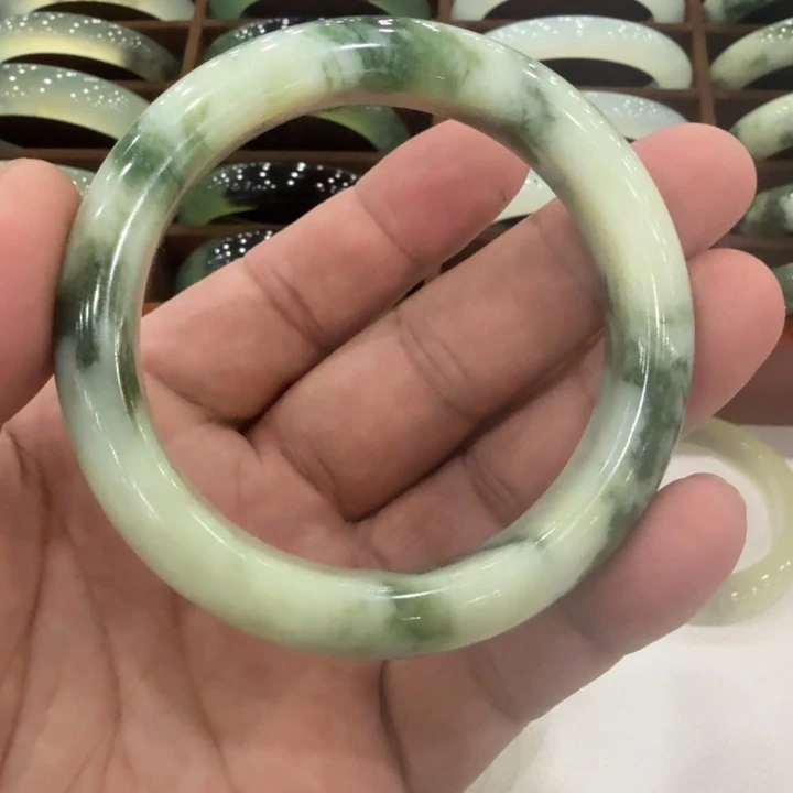 蛇纹石玉合金手镯
