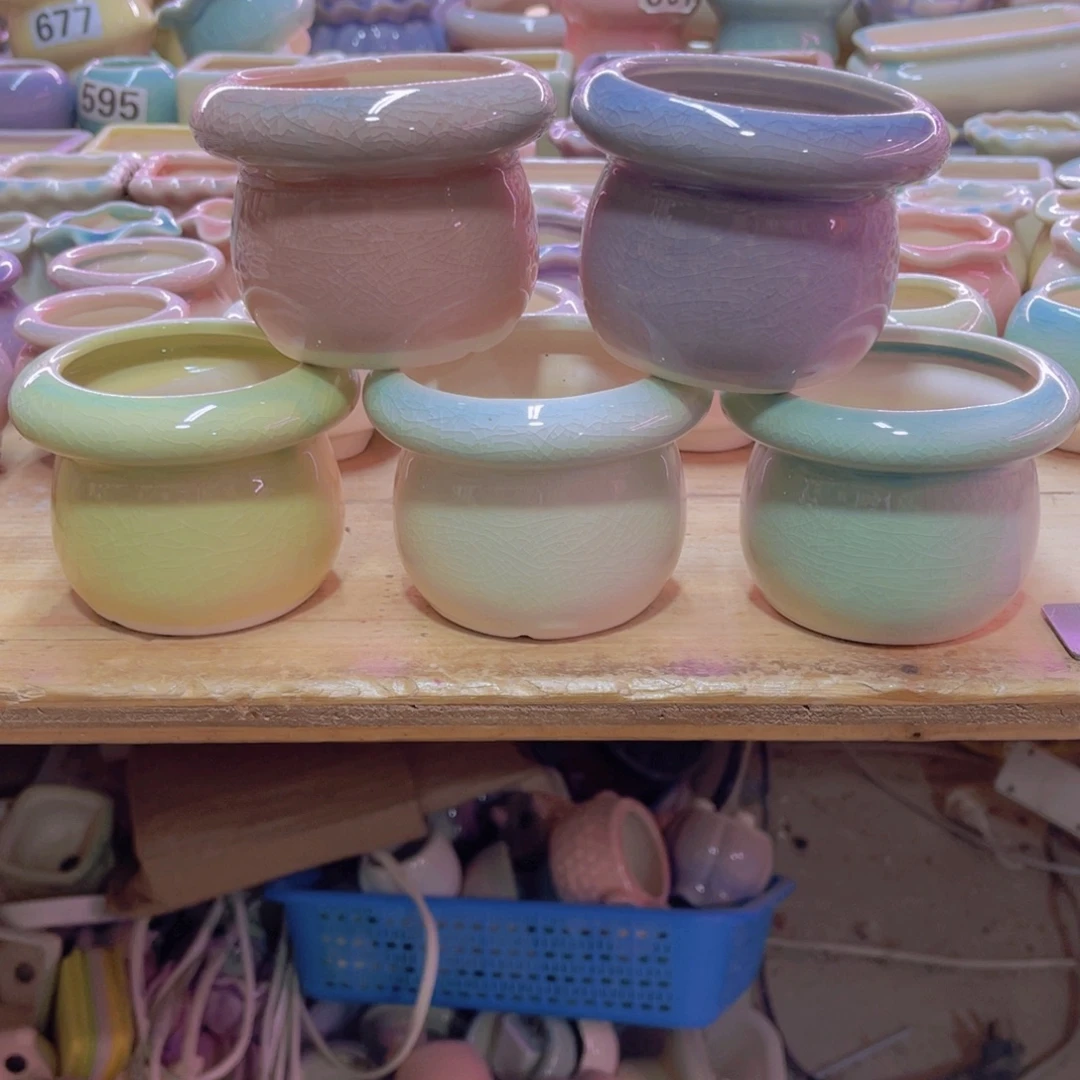 陶瓷花盆当场凑满12包邮