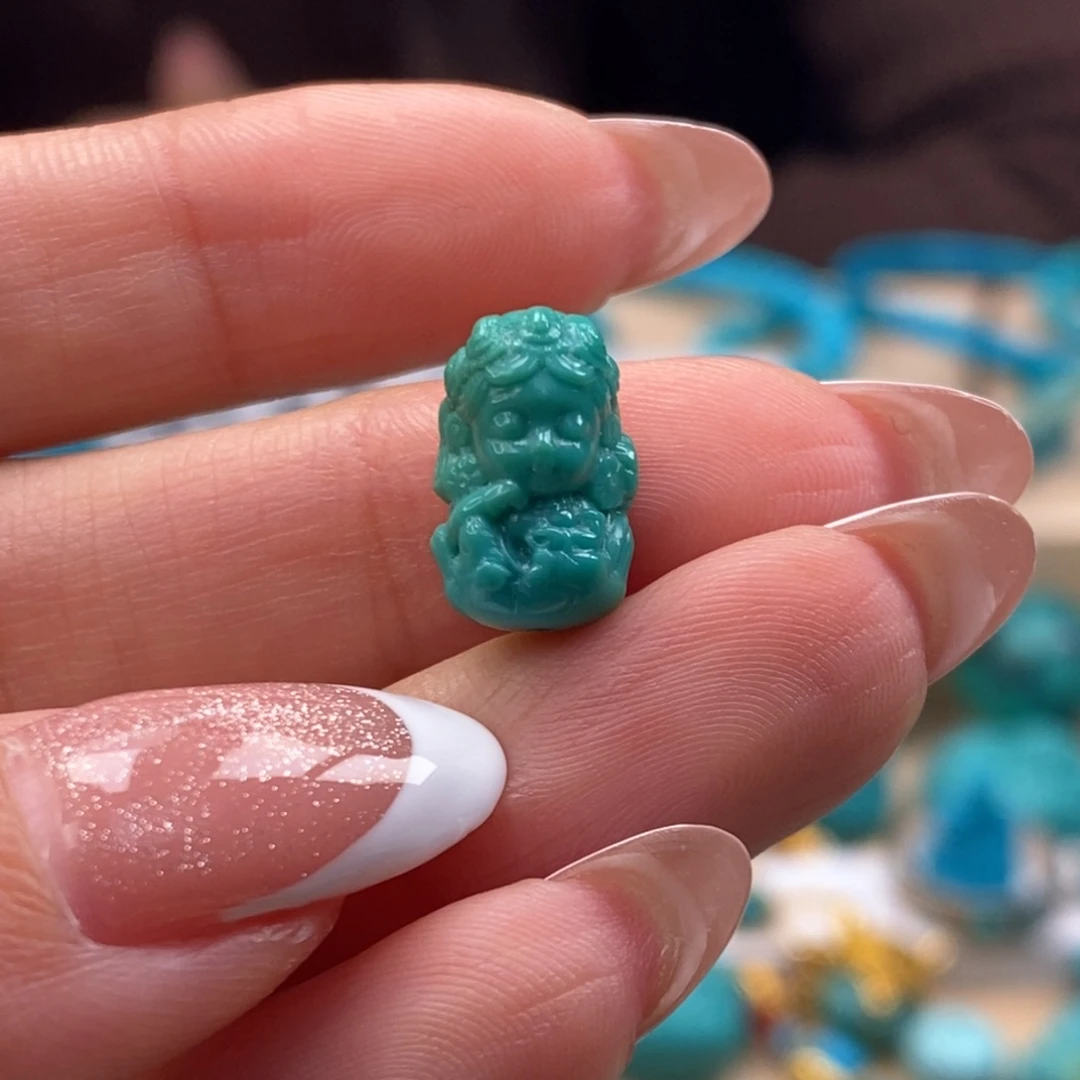 未镶嵌绿松石挂件