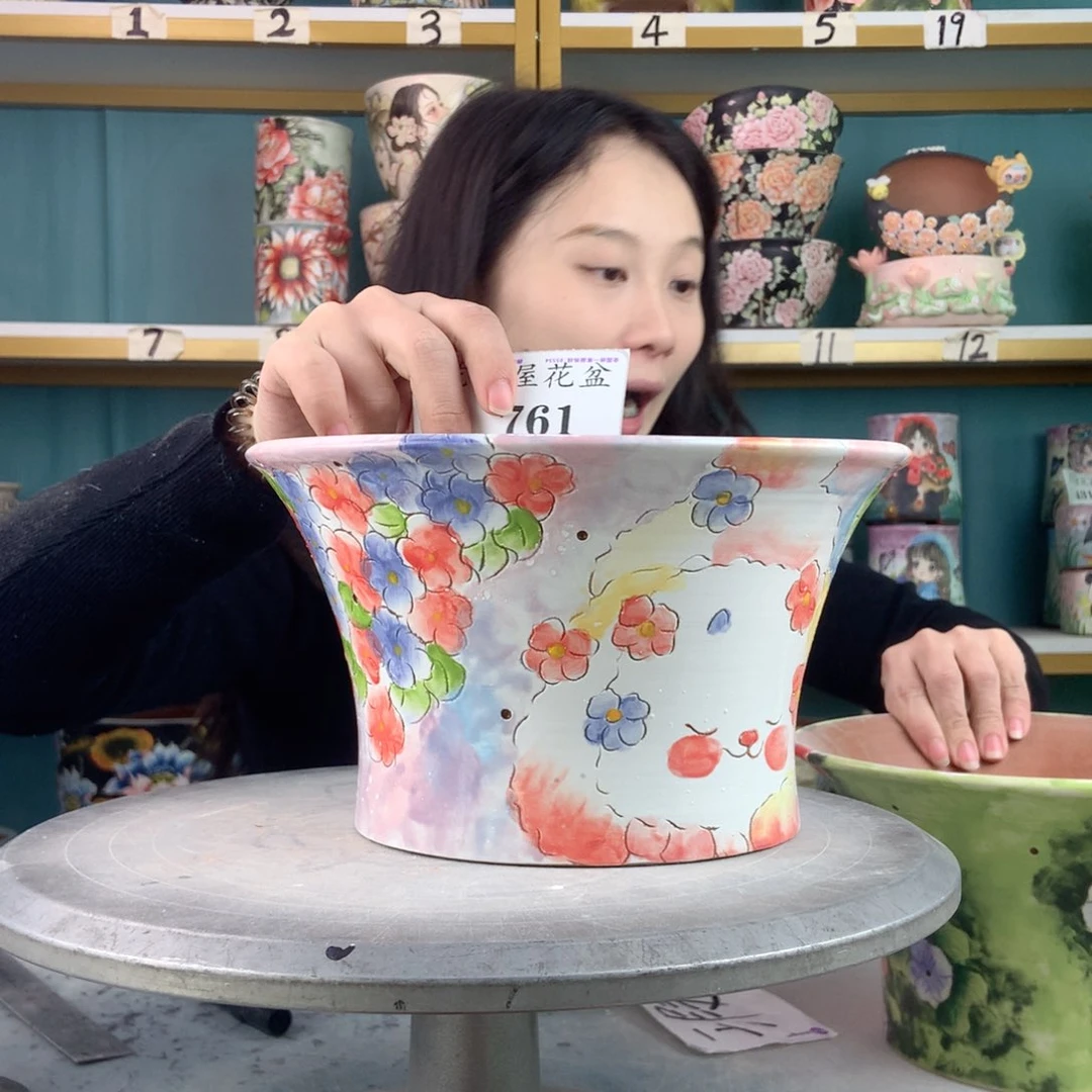 罐景德镇手工手工瑕疵761