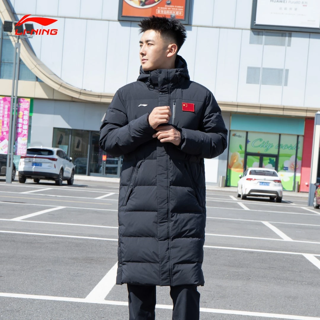 LI-NING/李宁冬季男女同款新款羽绒服秋冬宽松保暖外套运动羽绒服