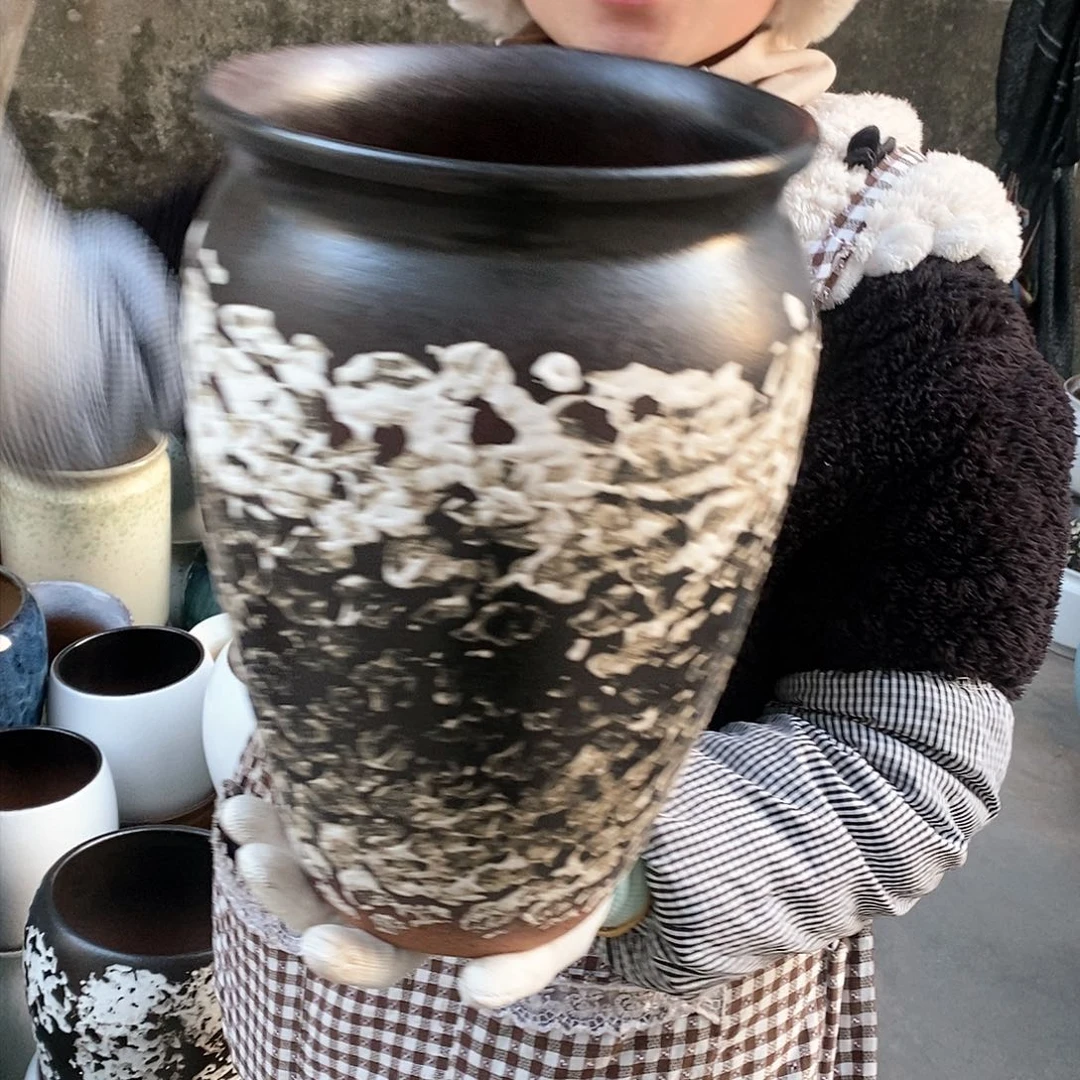 紫砂花盆正品口19高30