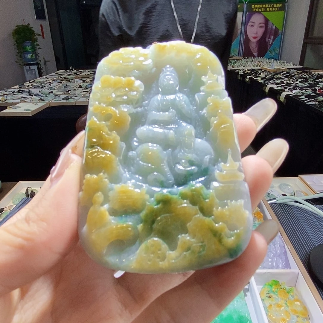 颈饰未镶嵌翡翠翡翠