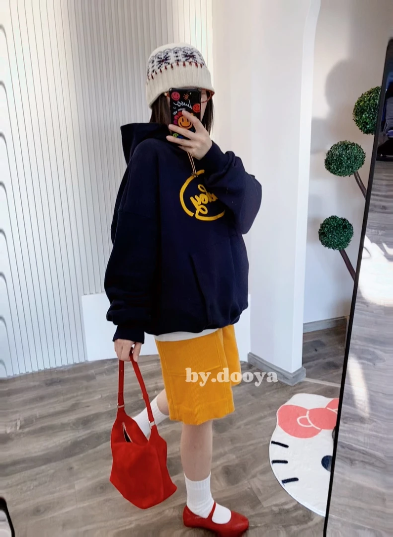 DOOYA  两色条纹加绒卫裤 1816/1817