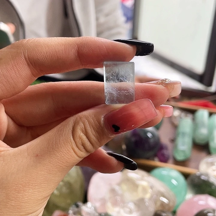 紫晶发饰银S925镶嵌6