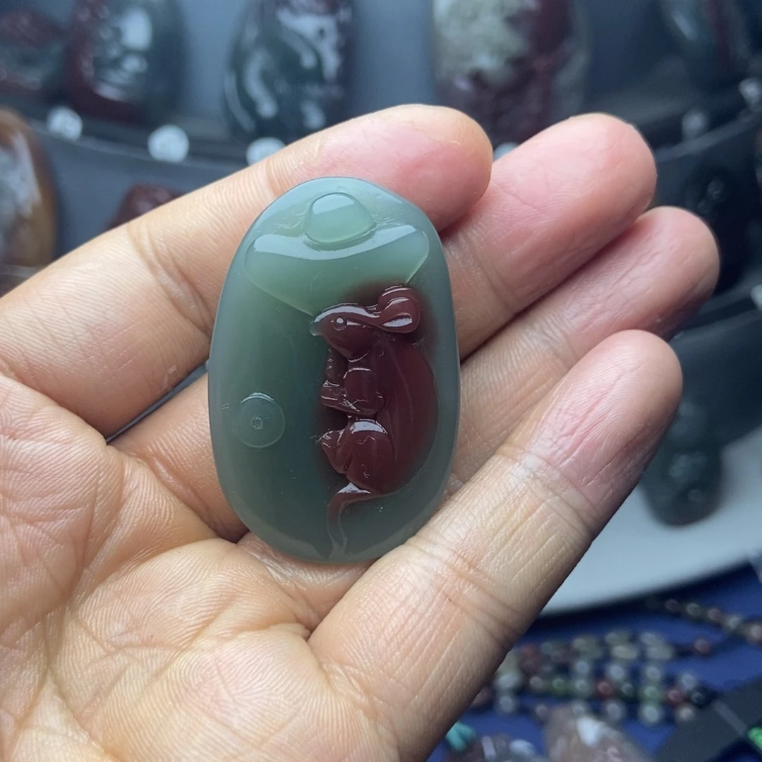 玛瑙/玉髓颈饰未镶嵌渭*