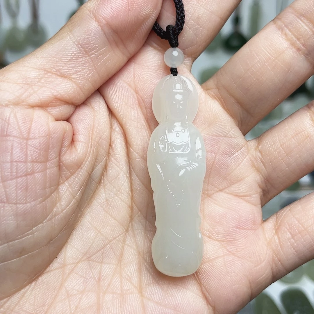 颈饰未镶嵌和田玉中***爱