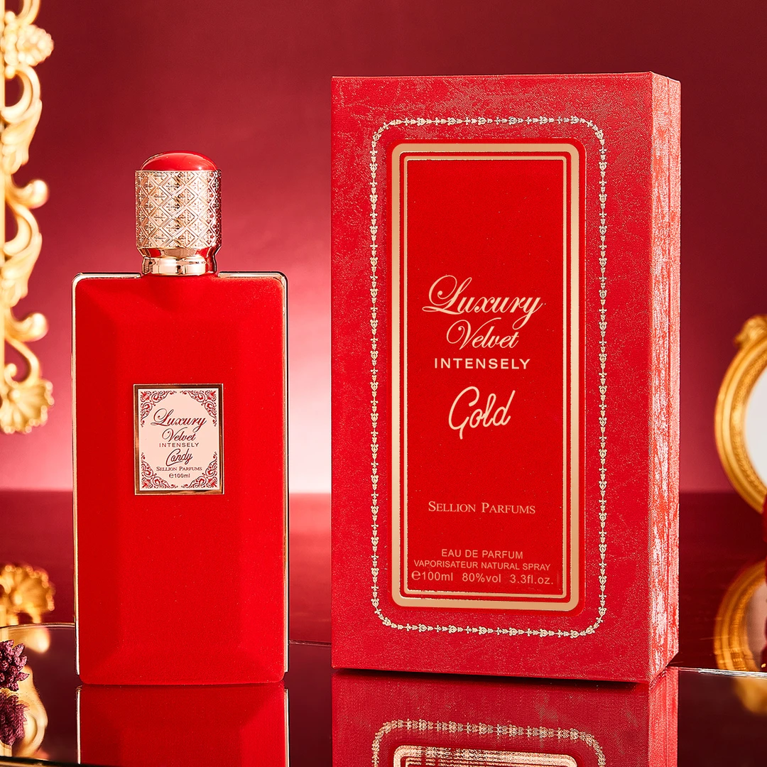 法国sellion雪尔妮兰大红丝绒香水持久留香礼盒100ml