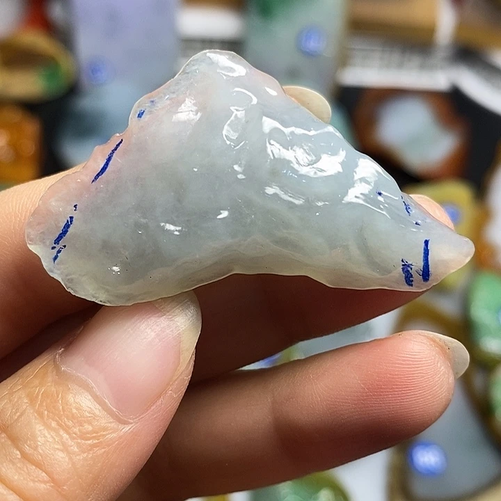 定制翡翠未镶嵌天然缅甸翡翠定制