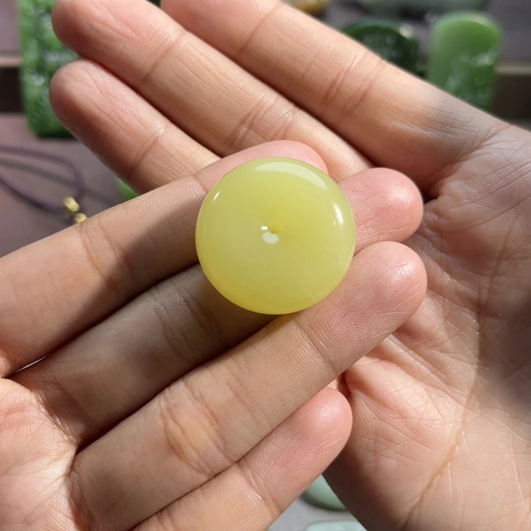 和田玉颈饰未镶嵌木*定制